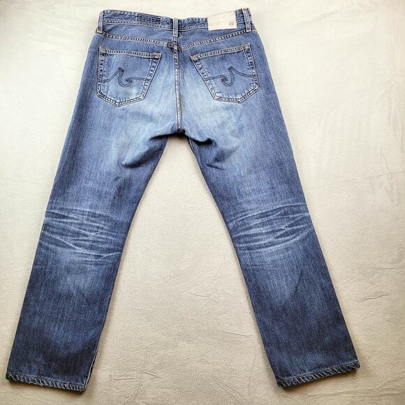 Adriano Goldschmied  Jeans Mens 32R Blue The Graduate Tailored Leg AG - Picture 7 of 10